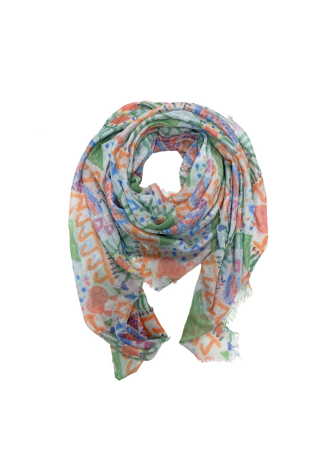 Jozemiek digital print scarf - Juana