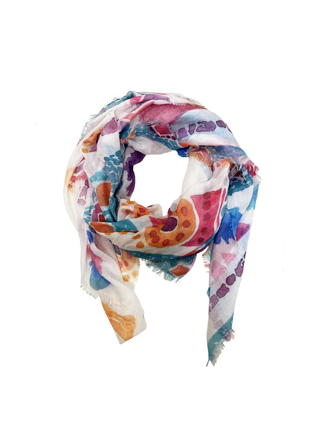 Digital print scarf - Isabel