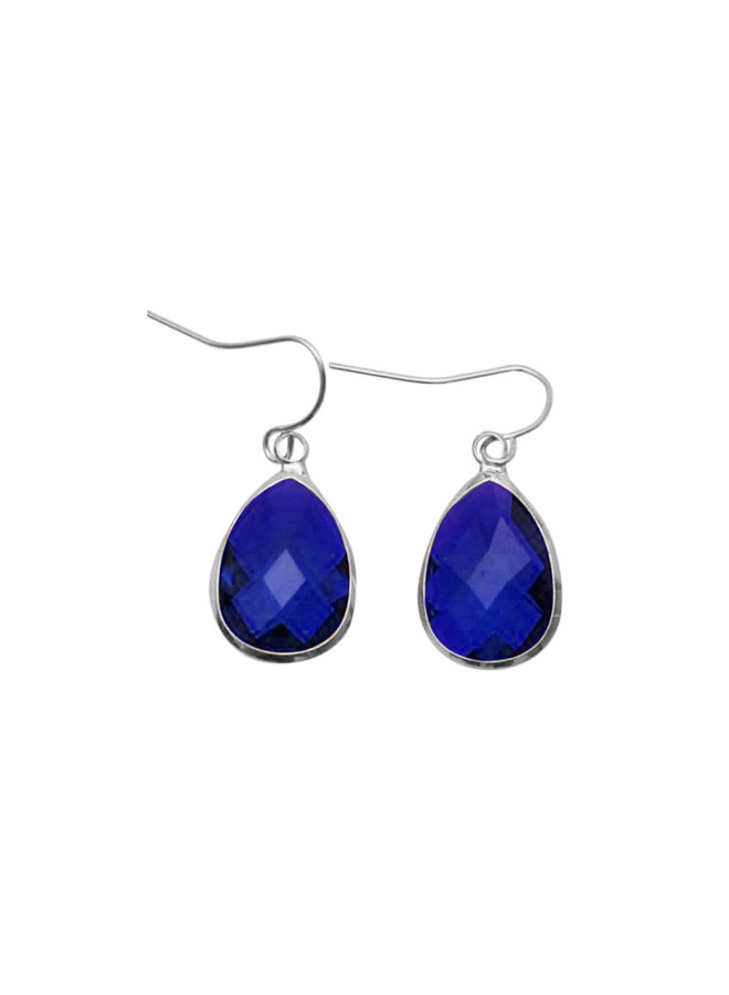 Dare to be fabulous Teardrop earring medium - Blue