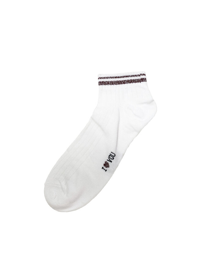 Jozemiek High sneaker sock - I Love You