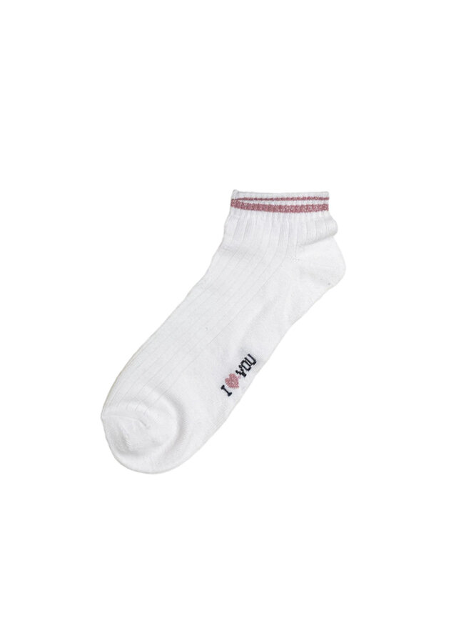 Jozemiek High sneaker sock - I Love You