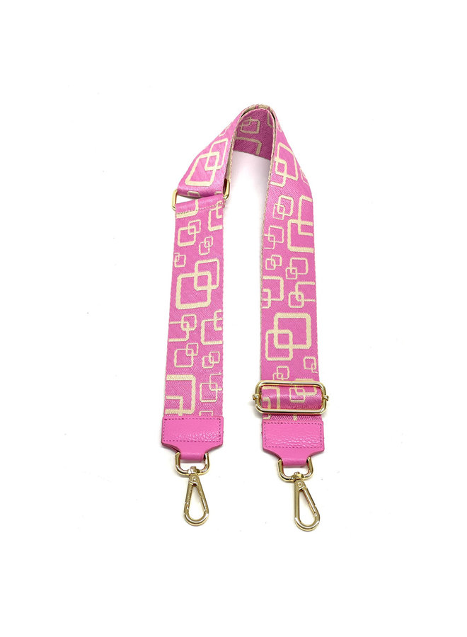 Jozemiek Shoulder Strap - Square Hot Pink