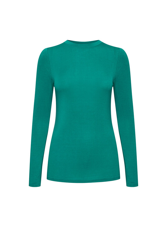 ICHI- Longsleeve shirt Philuca - Cadmium Green