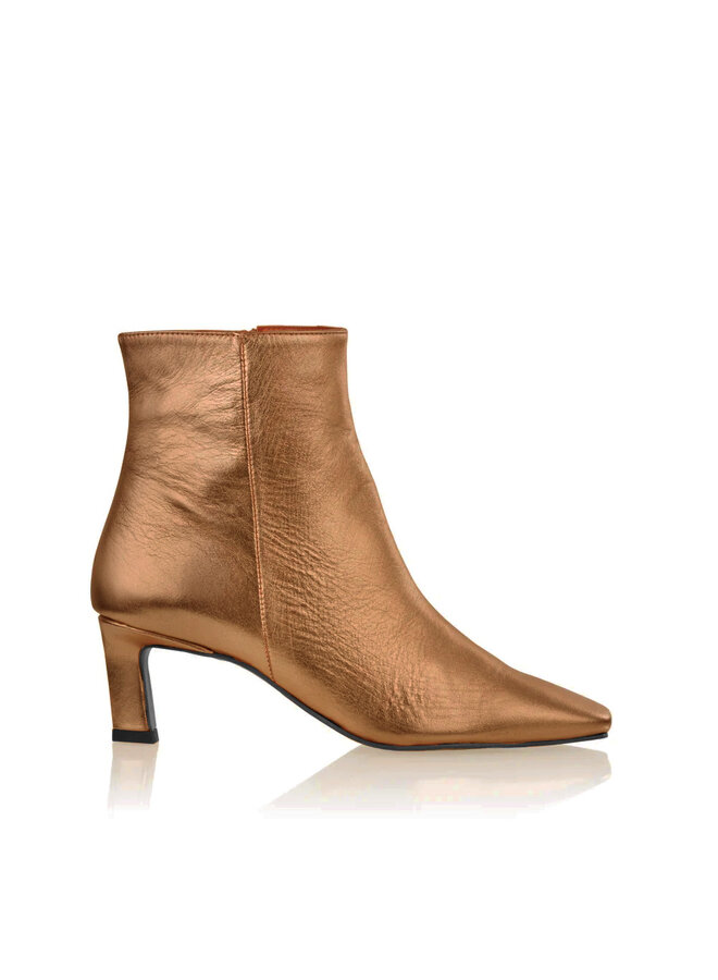 DWRS LEON Stiefeletten – Metallic Bronze