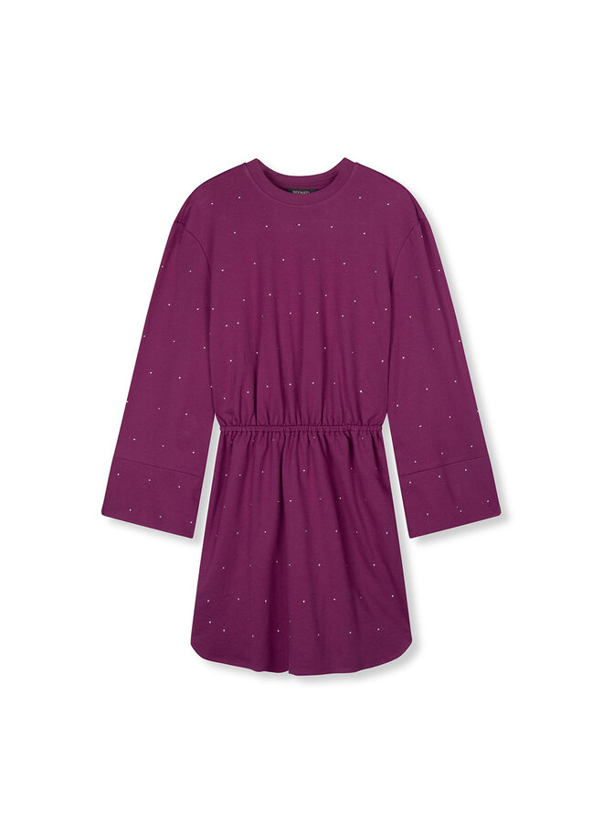Refined Department - Sweat Dress Cheri - Purple