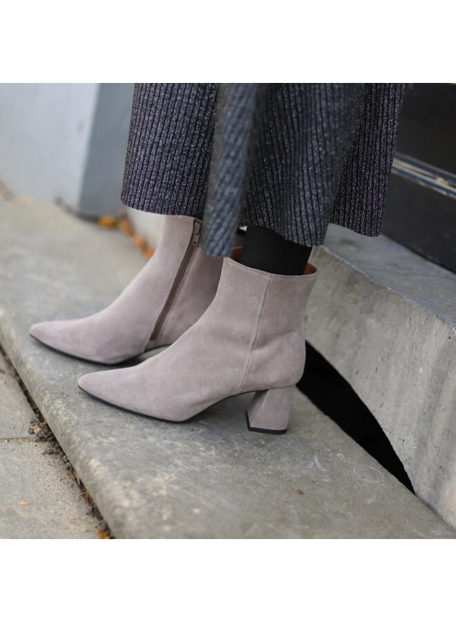 DWRS LUGANO ankle boots suede - light gray