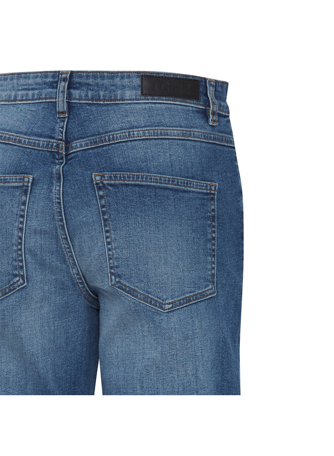 ICHI - Jeans Twiggy Straight Long - Medium Blue