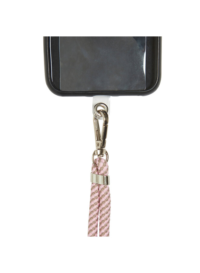 ICHI - Lanes Phone Strap Cord - Pink Lady