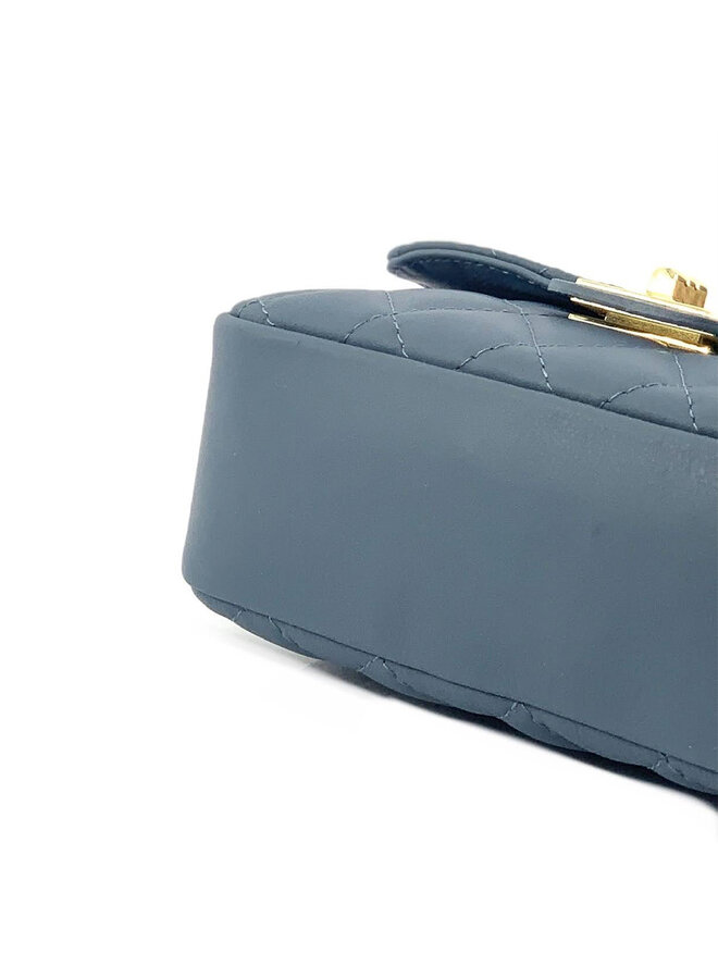 JZMK leather bag Rome - Jeans Blue