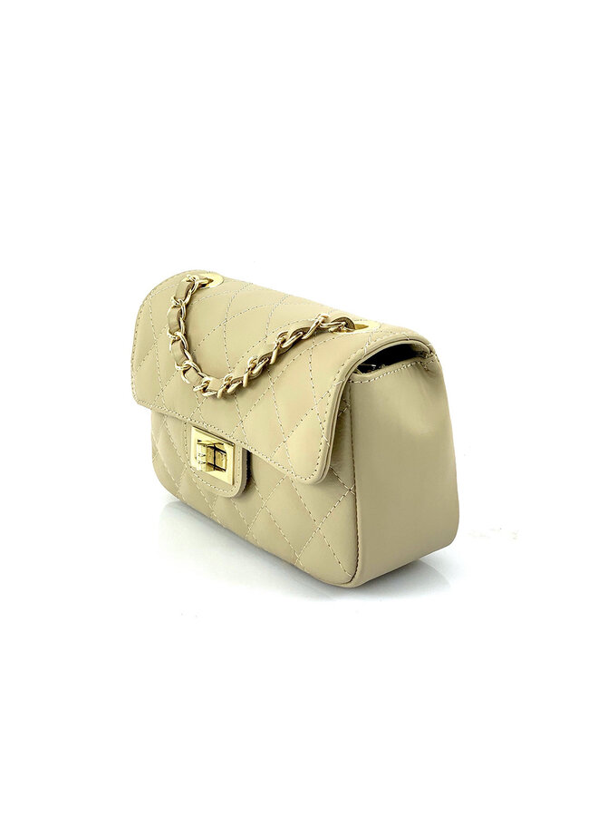 JZMK leather bag Rome - Beige