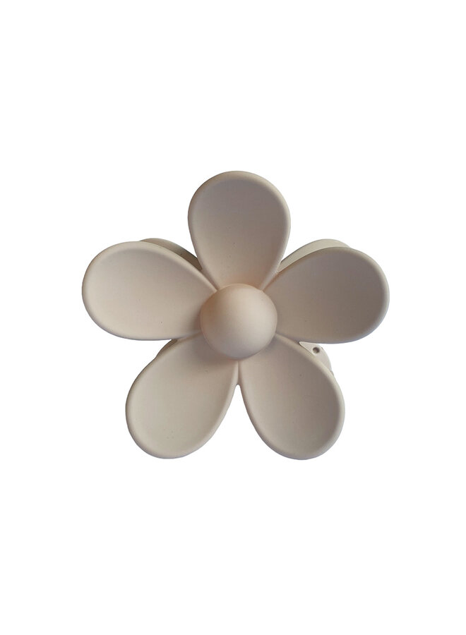 Hair clip Mambo - Flower-shaped Elegance in Sand | Jozemiek