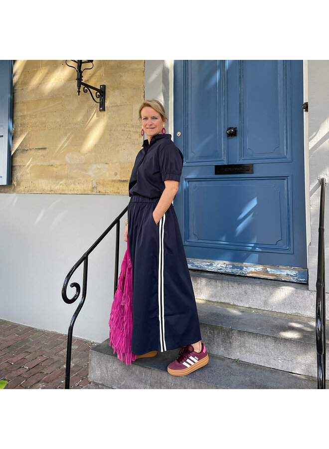 Sisters Point - Blouse NARA - Navy blauw