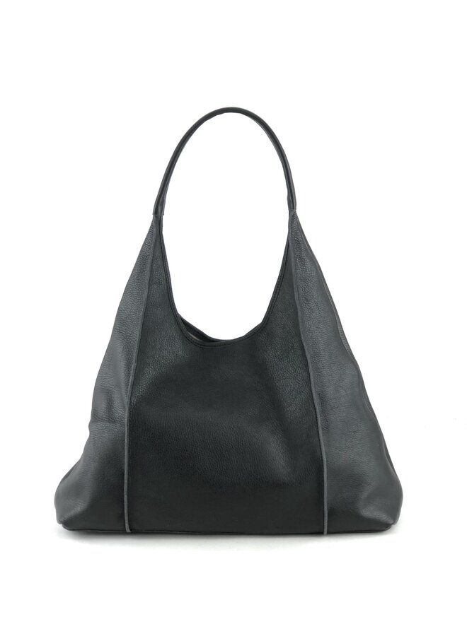 JZMK Leder Shopper Geneva - schwarz