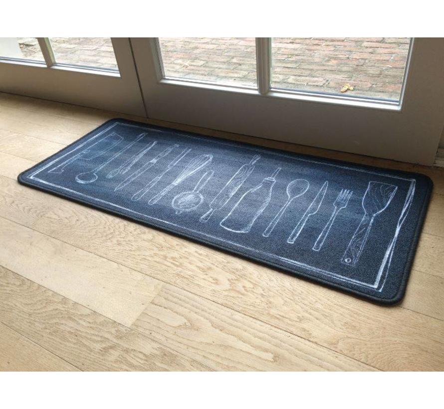 Tapis de cuisine antra avec ustensiles de cuisine