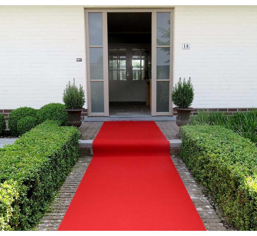 Tapis rouge sur mesure, 100 cm largeur