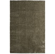 Tapis poil long taupe, 40 mm