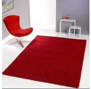 Hoogpolig tapijt rood 30 mm