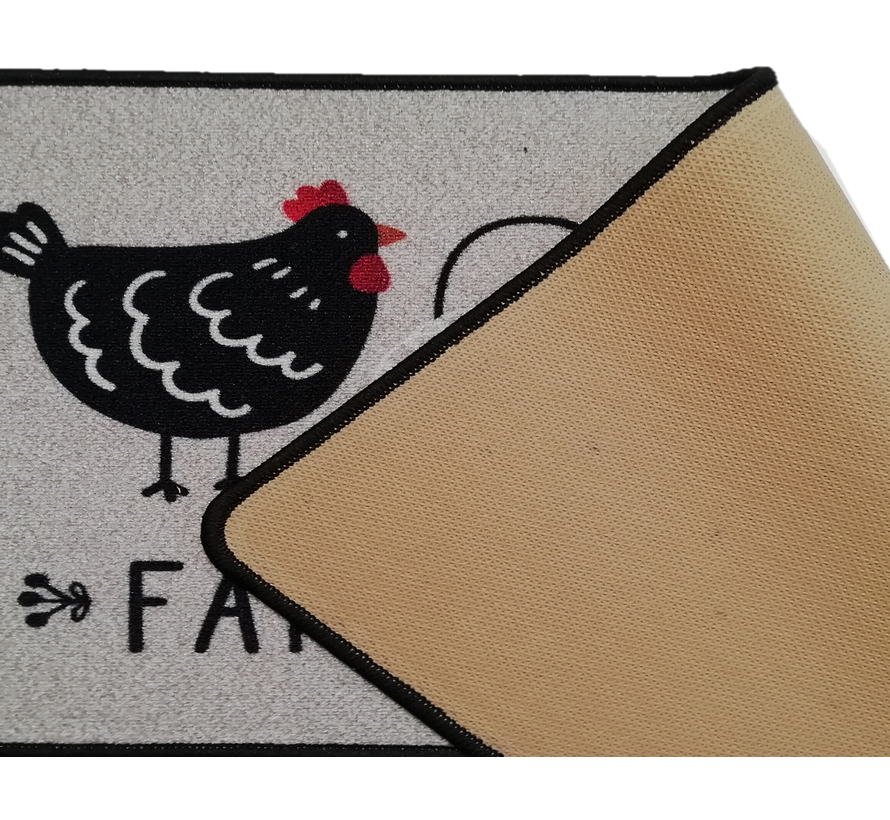 Tapis de cuisine farmhouse