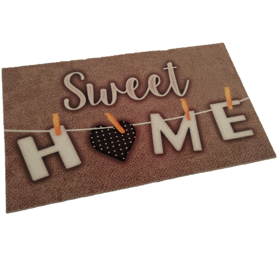 Tapis d'entrée sweet home