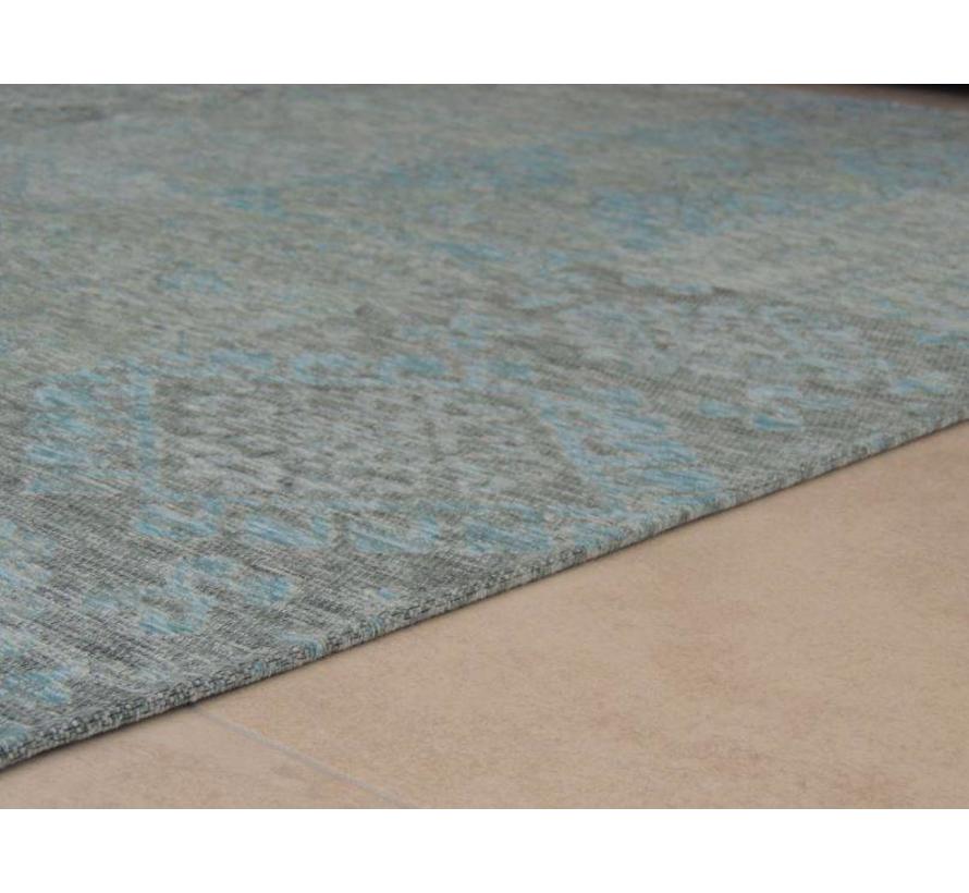 Vintage tapijt lichtblauw