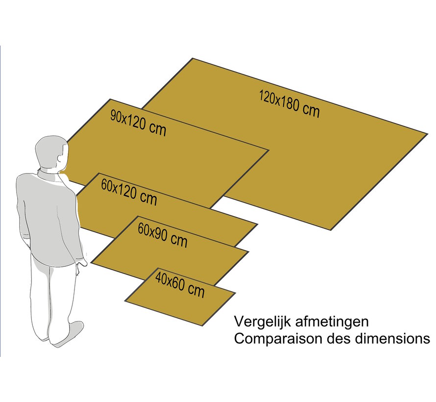 Droogloopmat microfiber antraciet