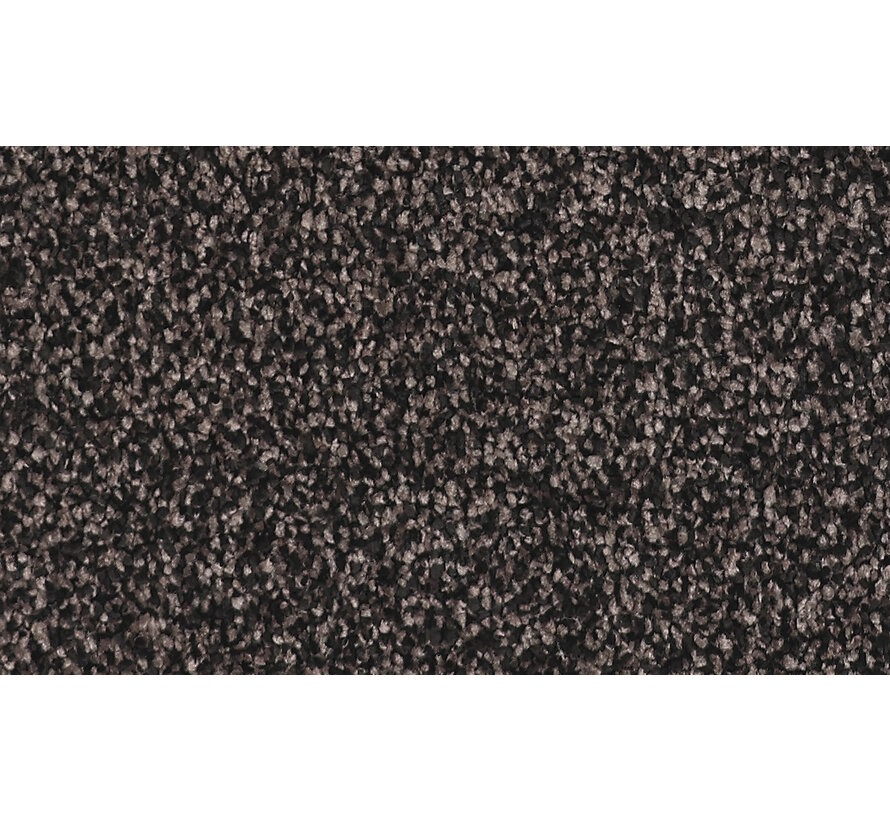 Tapis d'entrée absorbant microfbre taupe