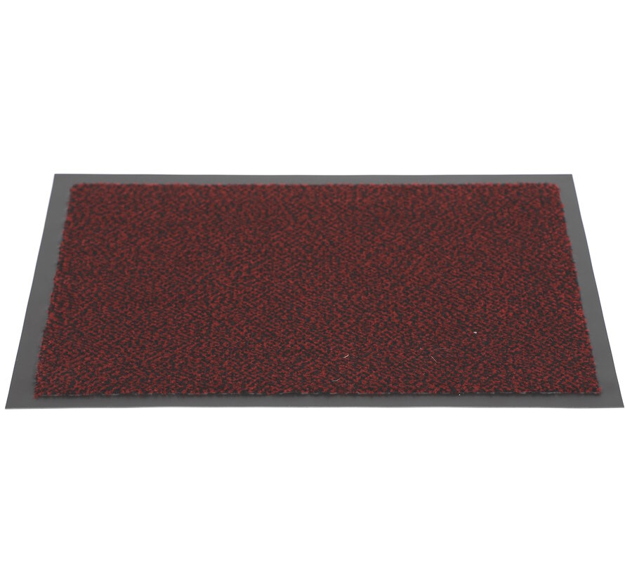 Tapis d'entrée classique rouge