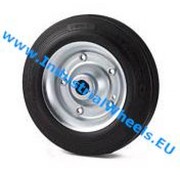 Wheel, Ø 200mm, rubber, black, 230KG