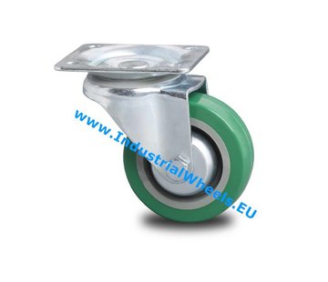 Swivel caster, Ø 100mm, polyurethane-tyre, 250KG