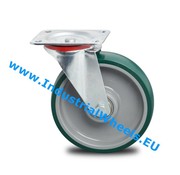 Swivel caster, Ø 100mm, Injected polyurethane, 150KG