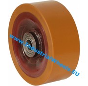 Wheel, Ø 200mm, Vulcanized Polyurethane tread, 2000KG