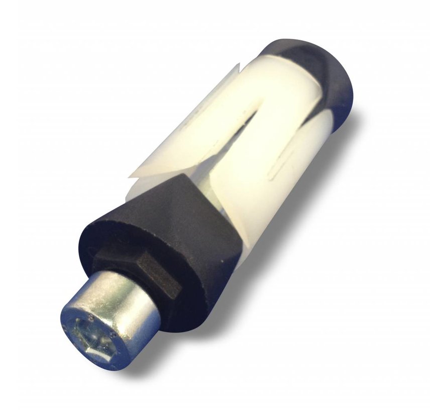 fixation expansible pour tubes, fixation pour tube carrée: 28,8 - 32,7 mm