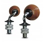 Glass table castor wheels, ball castors swivel castor from , solid plug fitting, Vulkopan, plain bearing, Wheel-Ø 50mm, 20KG