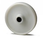 industrial wheel from fully nylon (PA6) wheel, roller bearing, Wheel-Ø 125mm, 250KG