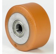 Vulkollan® Covestro tread cast iron, Ø 150x65mm, 800KG