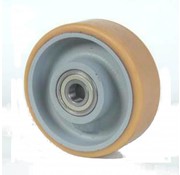 rodas e rodízios vulkollan® superfície de rodagem  núcleo da roda de aço fundido, Ø 250x50mm, 1100KG