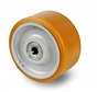 Heavy duty Vulkollan® Covestro tread welded steel core, precision ball bearing, Wheel-Ø 400mm, 450KG