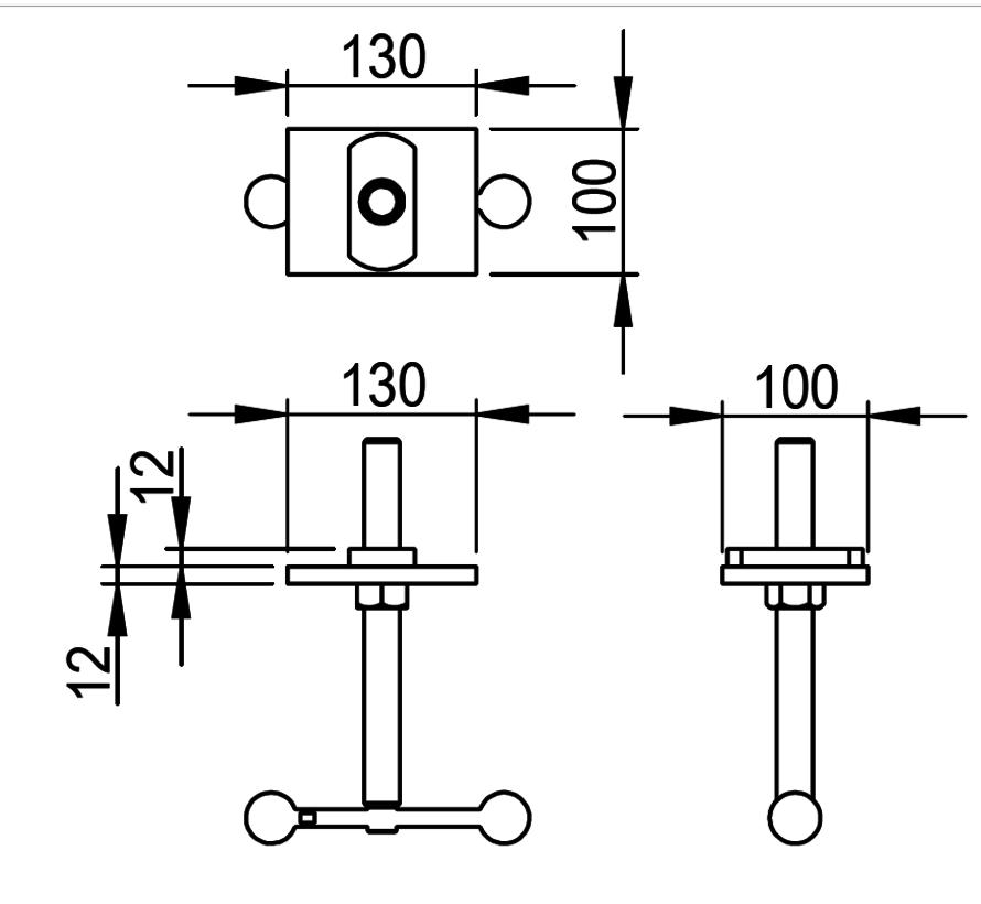 Set ruote piroettanti per traino container merci 13.500-18.000 kg