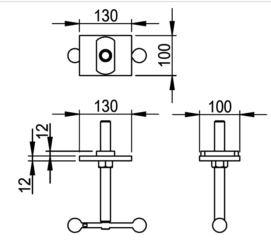 4 x roulettes avec raccord twistlock, pour conteneur d'expédition mobile à installer sur les pièces moulées d'angle