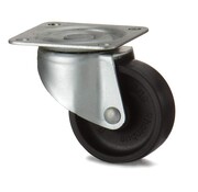 rueda giratoria, Ø 30 mm, todo Polipropileno, 20KG