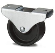 Rueda fija, Ø 15 mm, todo polipropileno, 20KG