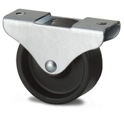 rueda fija, Ø 38 mm, rueda totalmente de polipropileno, 45KG