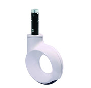 Koło do łóżka szpitalnego z termoplastyczną oponą poliuretanową, Ø koła 150 mm, 150 kg