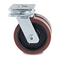 roulette pivotante, Ø 300mm, bande de roulement en polyuréthane vulcanisé, 4400KG