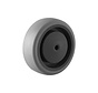 wheel, Ø 100, grey non-marking thermoplastic rubber tyre, 120KG