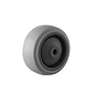wheel, Ø 80, grey non-marking thermoplastic rubber tyre, 100KG