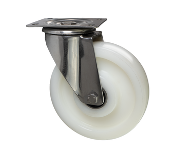 länkhjul, Ø 200 mm, hjul av helpolyamid (PA6), 700KG