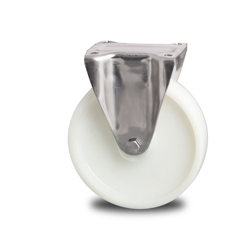 Ruota Ad Incasso Per Carichi Pesanti | Cerchione Alluminio, Poliuretano | Diametro 125 Mm | Portata 1200 Kg - Foto 6