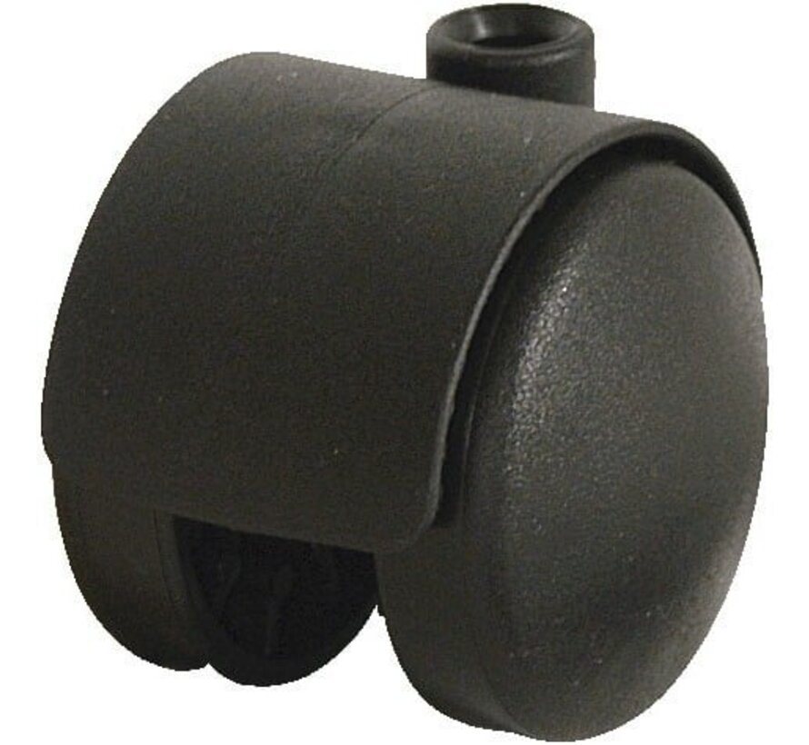 Doppio rullo Ø50, perno filettato M8x15