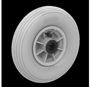 roda, Ø 200 mm, pneu com perfil de linha, 60KG